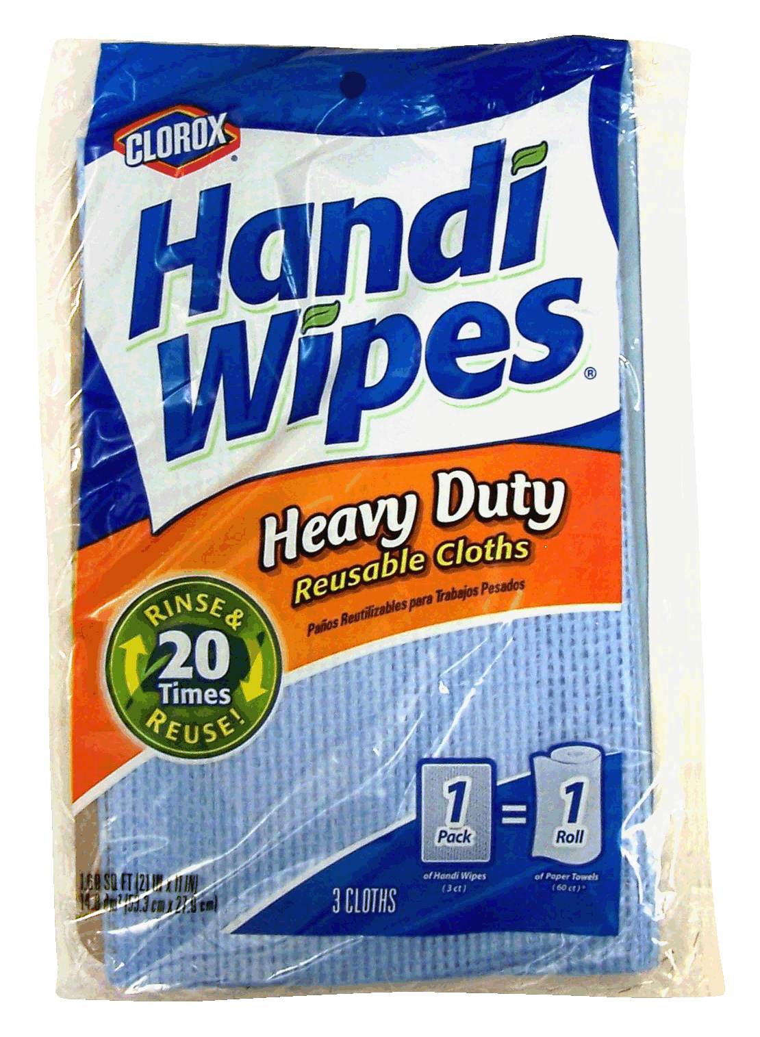 Handi Wipes  heavy duty reusable cloths Full-Size Picture